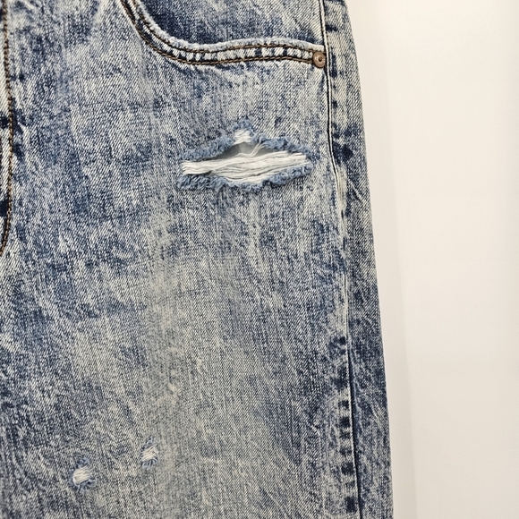 Kancan acid washed vintage distressed jeans nwot women's size 11 (29) - Picture 3 of 9